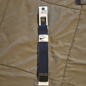 Nike Blue and Black Reversible Belt